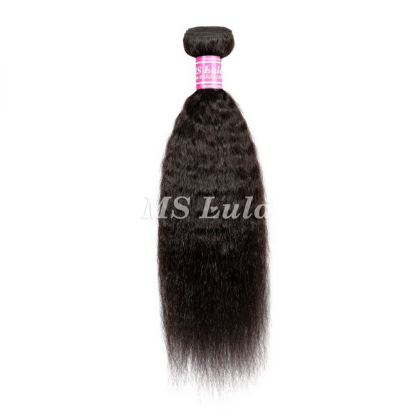 Virgin Hair Weave Bundles Kinky Straight - Image 8